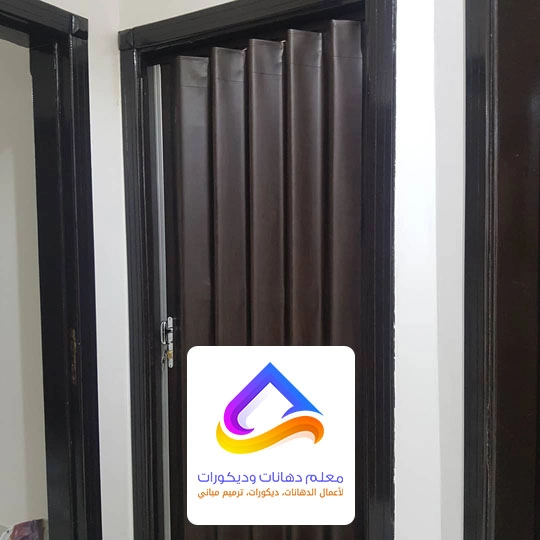 تصليح باب اكورديون الرياض